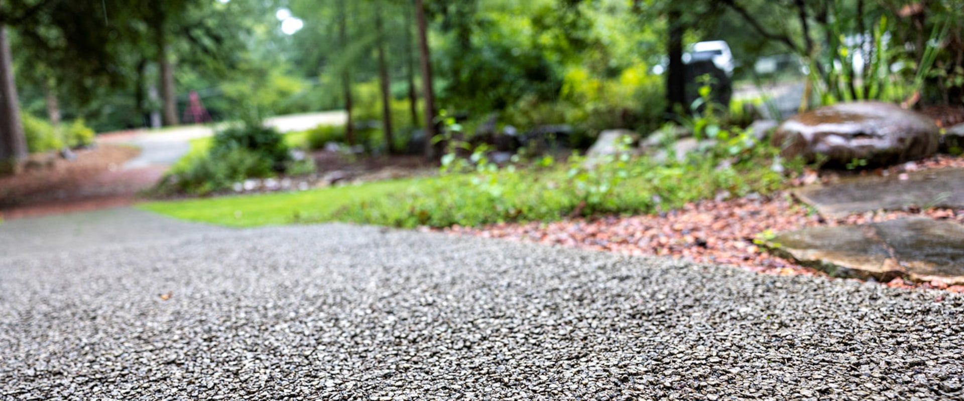 Erosion Control with Permeable Paving and Bioswales